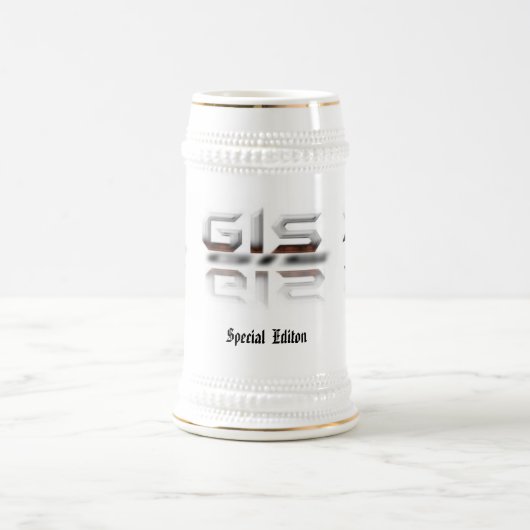 GiS-Sonderausgabe Stein Bierglas (Mittel)