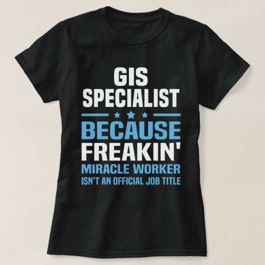 GIS-Spezialist T-Shirt (Design vorne)