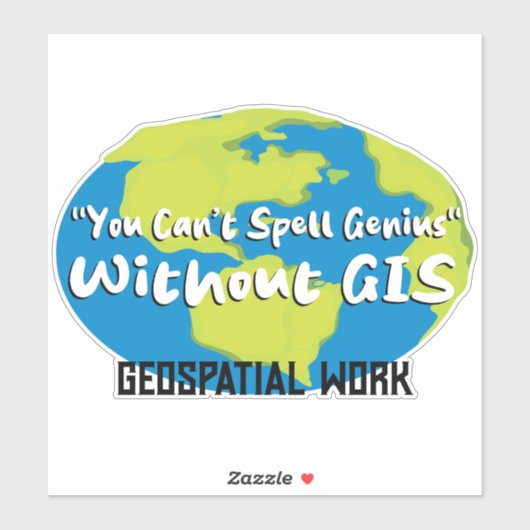 GIS/Surveyor Sticker - fun label  (Blatt)