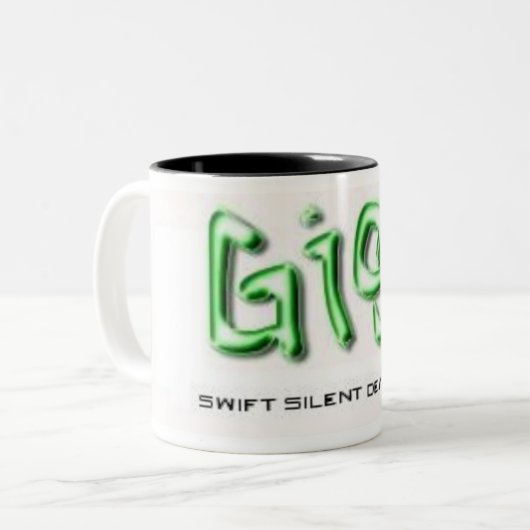 GiS-Tasse Zweifarbige Tasse (Vorderseite Links)