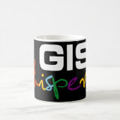 GIS Whisperer-Tasse Kaffeetasse (Mittel)