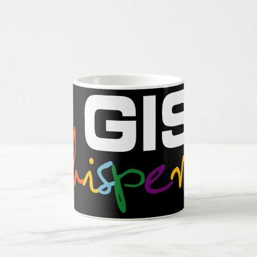 GIS Whisperer-Tasse Kaffeetasse (Mittel)