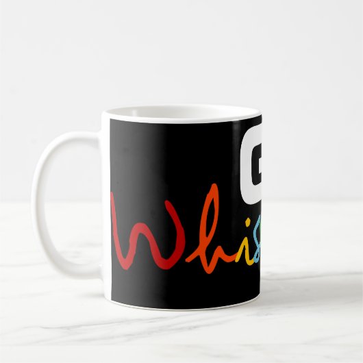 GIS Whisperer-Tasse Kaffeetasse (Links)