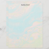 Gischt Briefbogen (Vorne/Hinten)