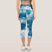 Gischt Capri Leggings (Rückseite)