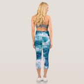 Gischt Capri Leggings (Rückseite)