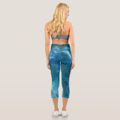 Gischt Capri Leggings (Rückseite)
