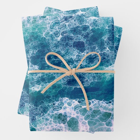 Gischt Geschenkpapier Set (Beispiel)