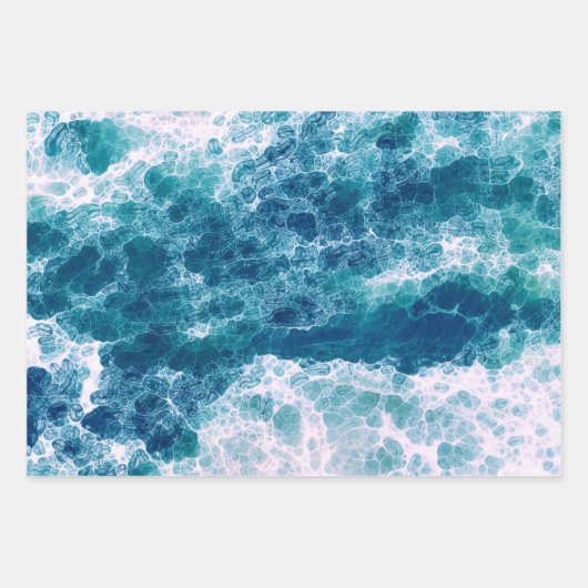 Gischt Geschenkpapier Set (Vorderseite 2)