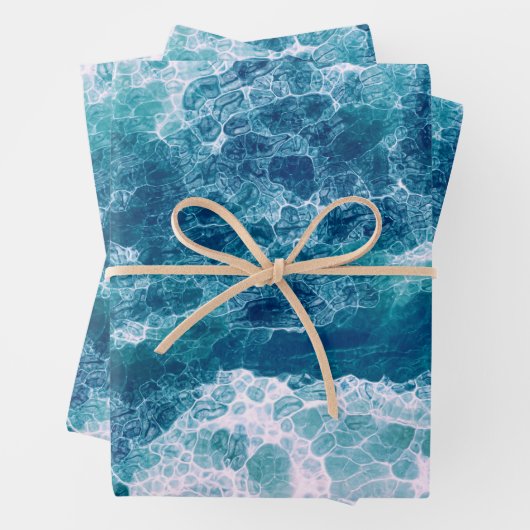 Gischt Geschenkpapier Set (Beispiel)