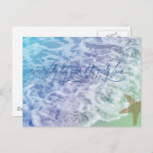 Gischt Postkarte (Vorne/Hinten)