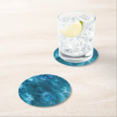 Gischt Runder Pappuntersetzer (Vor Ort)