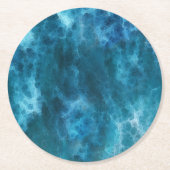 Gischt Runder Pappuntersetzer (Vorderseite)