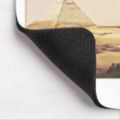 Giseh-Raumschiff Mousepad (Ecke)