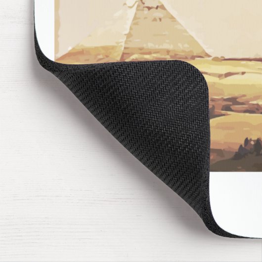 Giseh-Raumschiff Mousepad (Ecke)