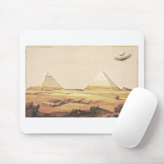 Giseh-Raumschiff Mousepad (Mit Mouse)