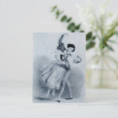 Giselle Postkarte (Stehend Vorderseite)