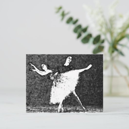 Giselle Postkarte (Stehend Vorderseite)