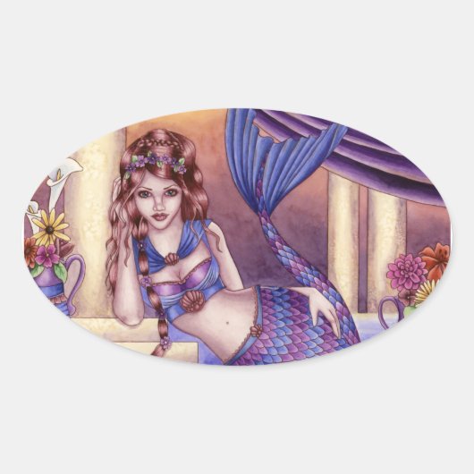 Giselle - Roman Mermaid Sticker (Vorderseite)