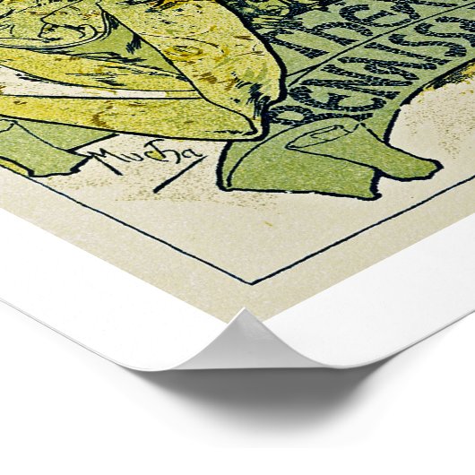 Gismonda Poster (Ecke)