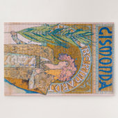 Gismonda, Sarah Bernhardt, Mucha Puzzle (Horizontal)