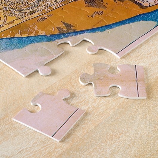 Gismonda, Sarah Bernhardt, Mucha Puzzle (Seite)