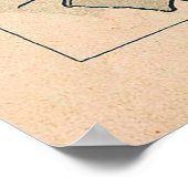 Gismonda von Alphonse Mucha Poster (Ecke)