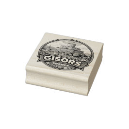 Gisors France  Gummistempel