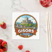 Gisors France  Serviette (Beispiel)