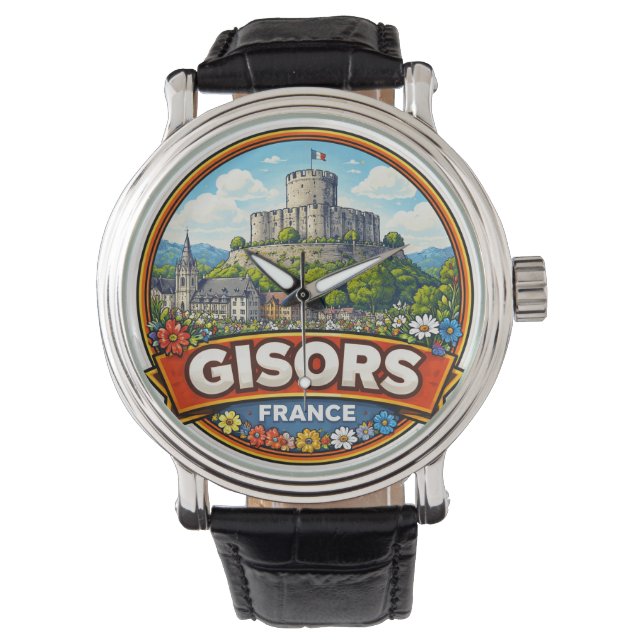 Gisors Frankreich  Armbanduhr (Vorderseite)