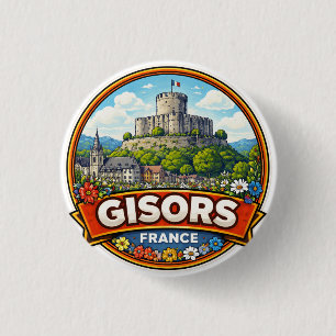 Gisors Frankreich  Button