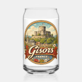 Gisors Frankreich Dosenglas (Rückseite)