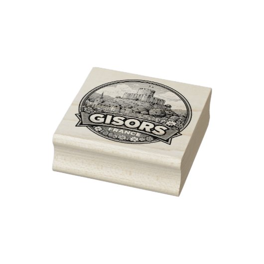 Gisors Frankreich Gummistempel (Stempel)