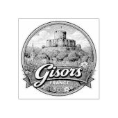 Gisors Frankreich Gummistempel (Prägung)