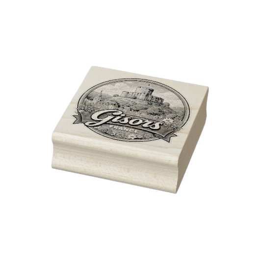 Gisors Frankreich Gummistempel (Stempel)