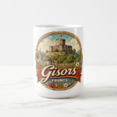 Gisors Frankreich Kaffeetasse (Mittel)