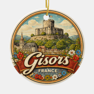 Gisors Frankreich Keramik Ornament