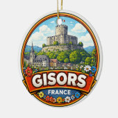 Gisors Frankreich  Keramik Ornament (Links)