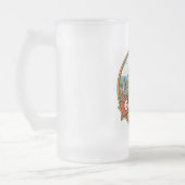 Gisors Frankreich  Mattglas Bierglas (Links)