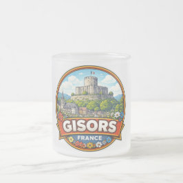 Gisors Frankreich Mattglastasse