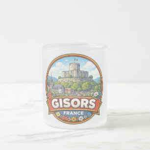 Gisors Frankreich  Mattglastasse