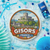 Gisors Frankreich  Pappteller (Party)