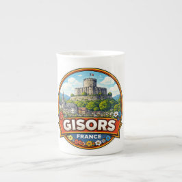 Gisors Frankreich Porzellantasse