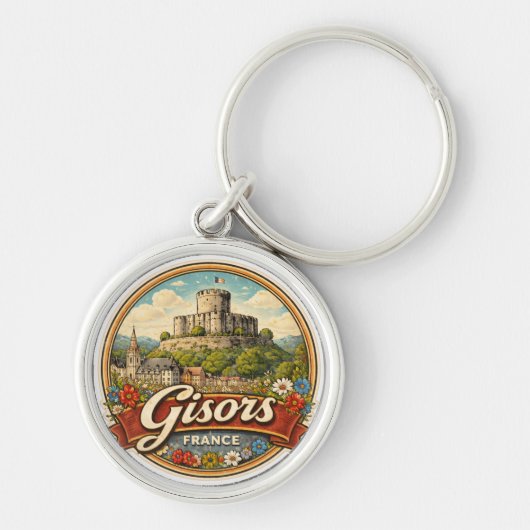 Gisors Frankreich Schlüsselanhänger (Vorne)