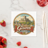 Gisors Frankreich Serviette (Beispiel)