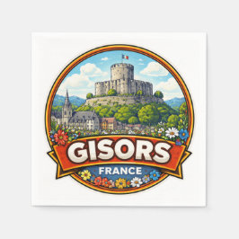 Gisors Frankreich Serviette