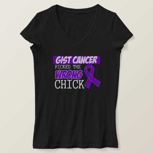 GIST Cancer hat den falschen Schwanz gefunden T-Shirt (Design vorne)