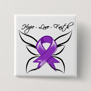 GIST Cancer Hope Liebe Faith Button
