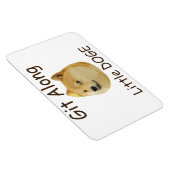 Git Along Little DOGE Magnet (Rechte Seite)