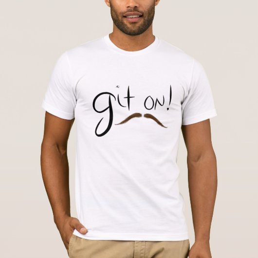 git an T-Shirt (Vorderseite)